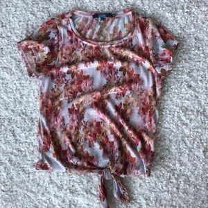 Eva Franco (Anthropologie purchase) floral top